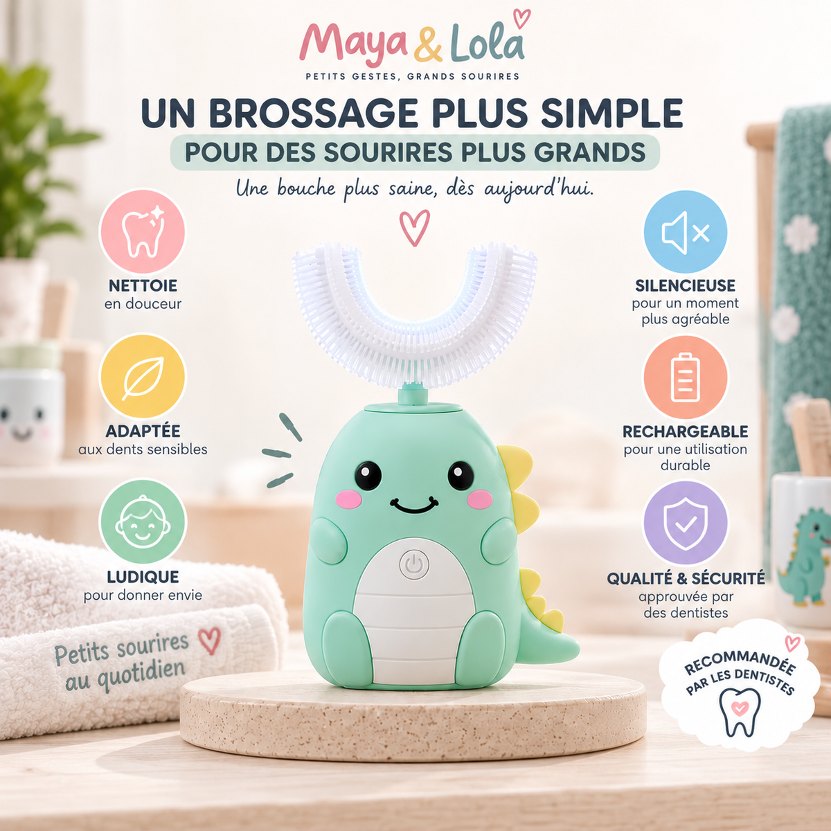 💛 « Et si votre enfant vous demandait lui-même de se brosser les dents ? »